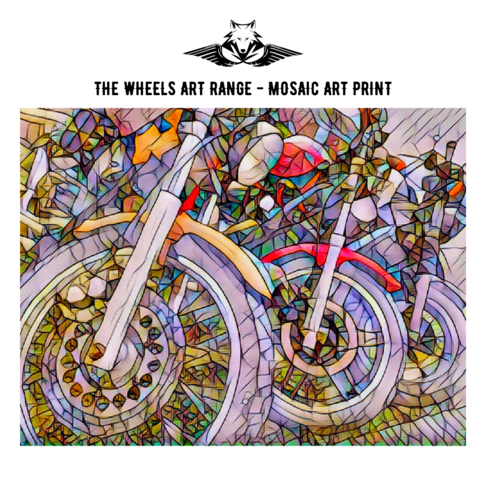 The Wheels Art Range - Mosaic Art Print