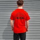 Be Fearless - Bikers T-Shirt - Flaming Red