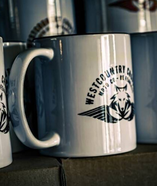 Westcountry Choppers Mugs Image Credit Hiba Rabbit-Foot