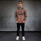 Winged Wolf Hoodies Mocha Collection