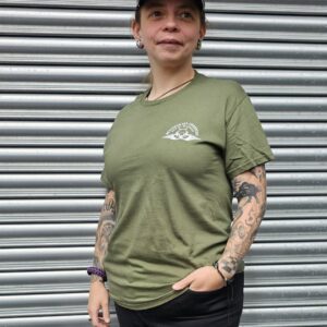 Hunter Wolf - Tee Olive Green 4